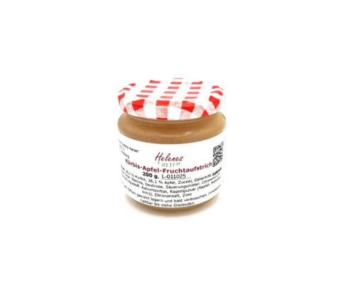 Kürbis-Apfel-Fruchtaufstrich
